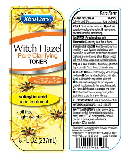 Label (Witch Hazel Pore Clarifing Toner 8oz (1))